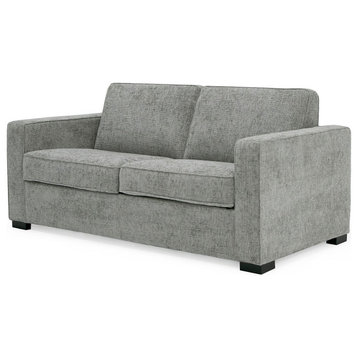 Divani Casa Vlad Modern Grey Fabric Sofa Bed