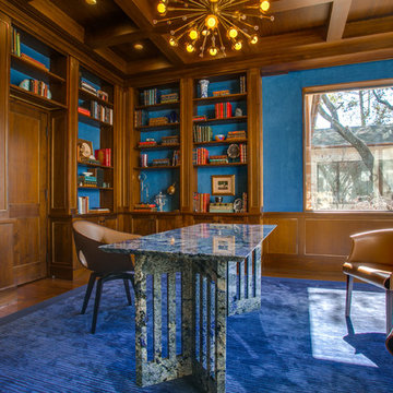 Blue Bahia Granite Desk