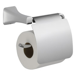 Delta Tesla&reg; Tissue Holder with Removable Cover - Toilet Paper Holders