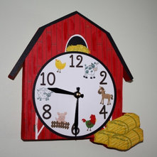 Eclectic Wall Clocks by Etsy