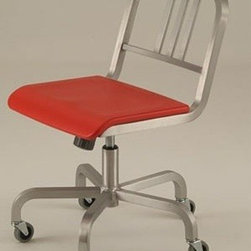 Nine-0 Swivel Chair by Emeco - Office Chairs