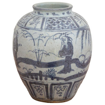 Vintage Chinese Pottery Vase