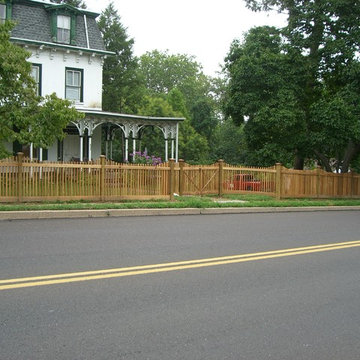 Charming 2X2 Picket and Privacy Fence in Cheltenham, PA