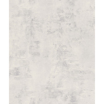 4015-426304 Osborn Distressed Texture Vinyl Non Woven Wallpaper in Light Grey