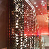 W Series Wine Rack 8 Wall Mounted Bottle Storage Kit, Matte Black, 72 Bottles (Triple Deep)