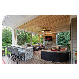 Outdoor living - Transitional - Deck - Cleveland - by A Perfect ...