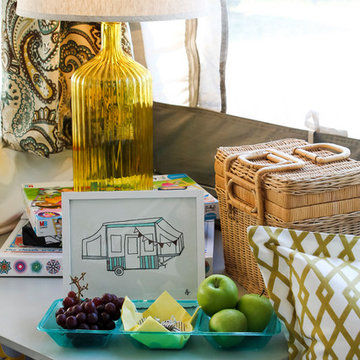 Glamping ! The Pop Up Camper Redo