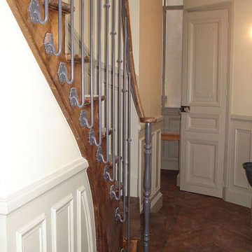 Escaliers et gardes-corps métalliques