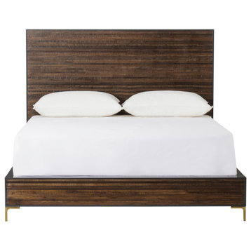 Weathered Peroba Queen Bed | Andrew Martin Zuma