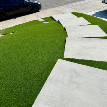 Clean, Green & Durable: Front Yard Remodel