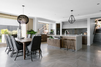 Inspiration for a beach style kitchen in Adelaide.