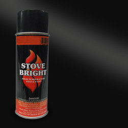 Satin Black High Temperature Stove Spray Paint - Paint