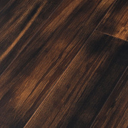 Teragren - Teragren Portfolio Colors, Strand Woven Bamboo, Paris Black - Bamboo Flooring