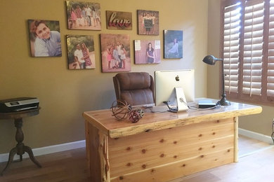 Inspiration for a home office remodel in Phoenix