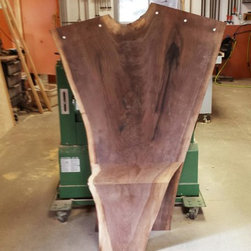 Stunning Walnut Entry Bench (progress shot) - Furniture