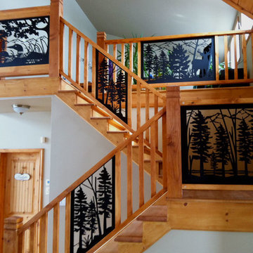 Stair and Balcony Railing for Canadian Home