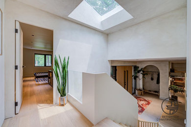 Example of a mountain style hallway design in Toronto