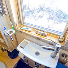 tiny bathroom