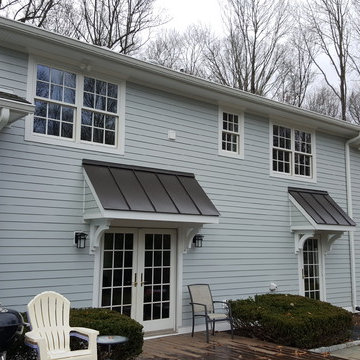 6 1/4" HardiePlank Cedarmill Light Mist, James Hardie Trim and Kleer PVC Trim