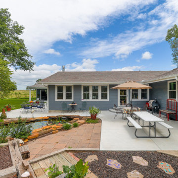 11th Street Detached Garage Build Before/Afters