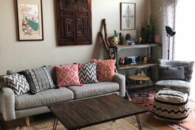 Inspiration for an eclectic home design remodel in Other