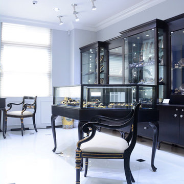 Queen Anne Display Cases