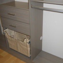 built-in hamper