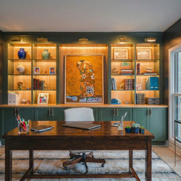 McLean Transitional Home Renovation | Luxury Kitchen & Spa Bathroom