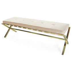 Contemporary Upholstered Benches by GDFStudio