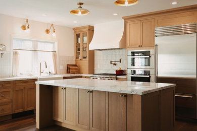 Inspiration for a transitional kitchen remodel in San Francisco