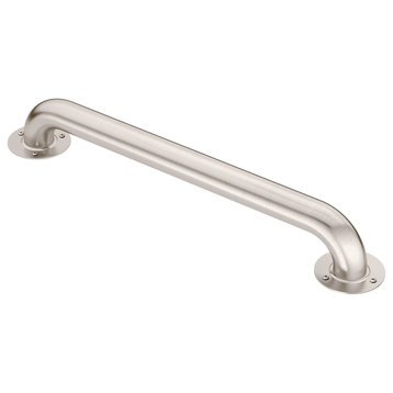 Moen Home Care Stainless 18" Exposed Screw Grab Bar R7418