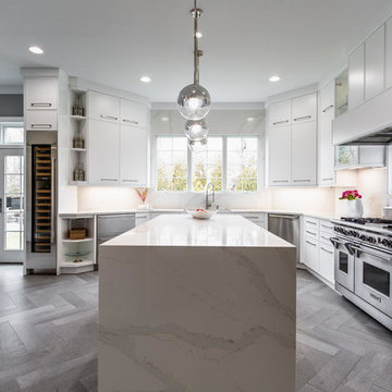 Fairfax Contemporary Kitchen, Pantry & Mudroom
