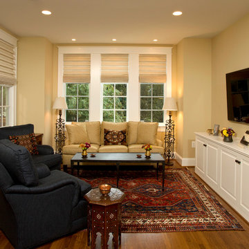 Family Room Now, Bedroom Later: Versatile Addition for Aging in Place