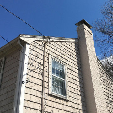 Before - Composite Siding, Asphalt Roof & Marvin Windows in Quincy, MA 02169