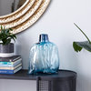 Modern Blue Glass Vase 83368