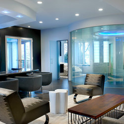Smart Glass Wall at Spa Area - Products