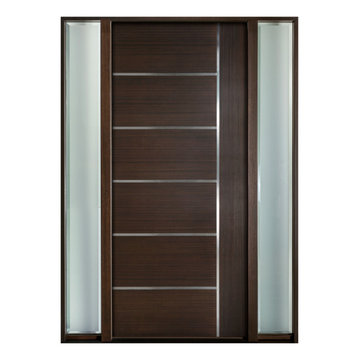 Modern Euro Entry Doors | Glenview Haus | GD-EMD-B1W 2SL