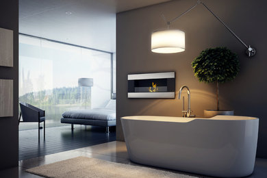 Modernes Badezimmer in Düsseldorf