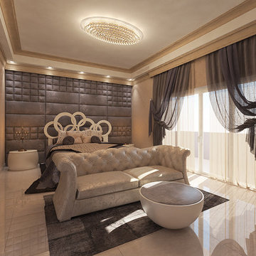 Italian Style Meets The Middle East in This Luxury Bedroom in Oman