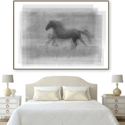 Horse Running Artwork - Fine Art Prints