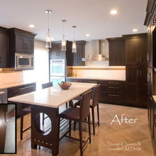 dark cabinets