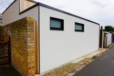 Photo of a modern house exterior in London.