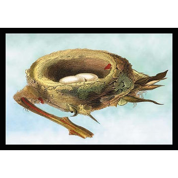 Nest with Eggs - Fine Art Giclee Print 24" x 36"