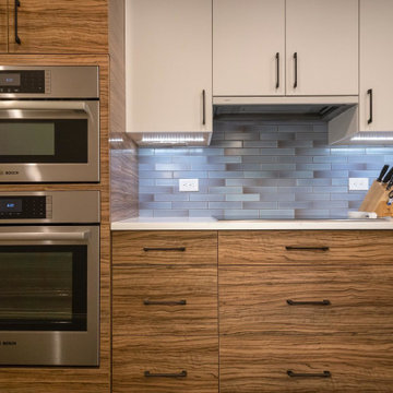 Tiger Stripe Kitchen Cabinets