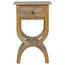 1 Drawer Classic Style Mango Wood Bedside Table