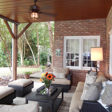 Great Space Created with Under Deck Ceiling in Winston Salem NC
