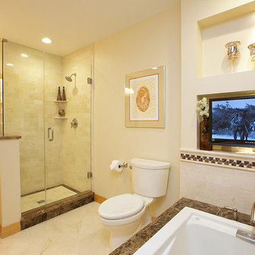 Mediterranean Inspired Bathroom Remodel - Palo Heights, IL