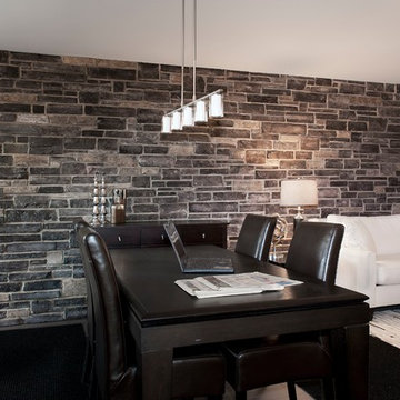 Dining Room Feature Wall - Modern Home