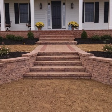 Davidsonville Residence Front Walkway