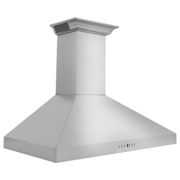 ZLINE 36" Ducted Vent Wall Mount Range Hood With Built-in CrownSound